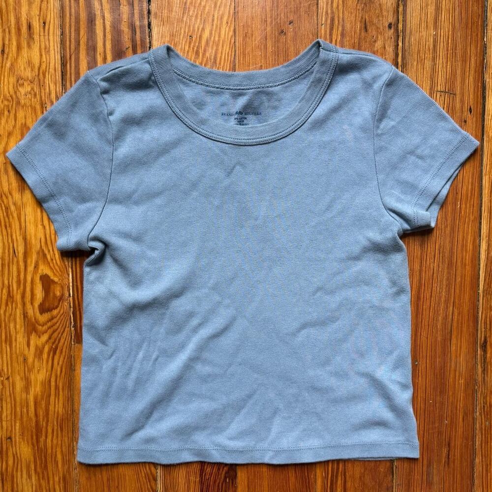 Brandy melville baby blue top